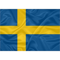 Suécia - Tamanho: 1.12 x 1.60m